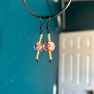 Handmade beaded earrings